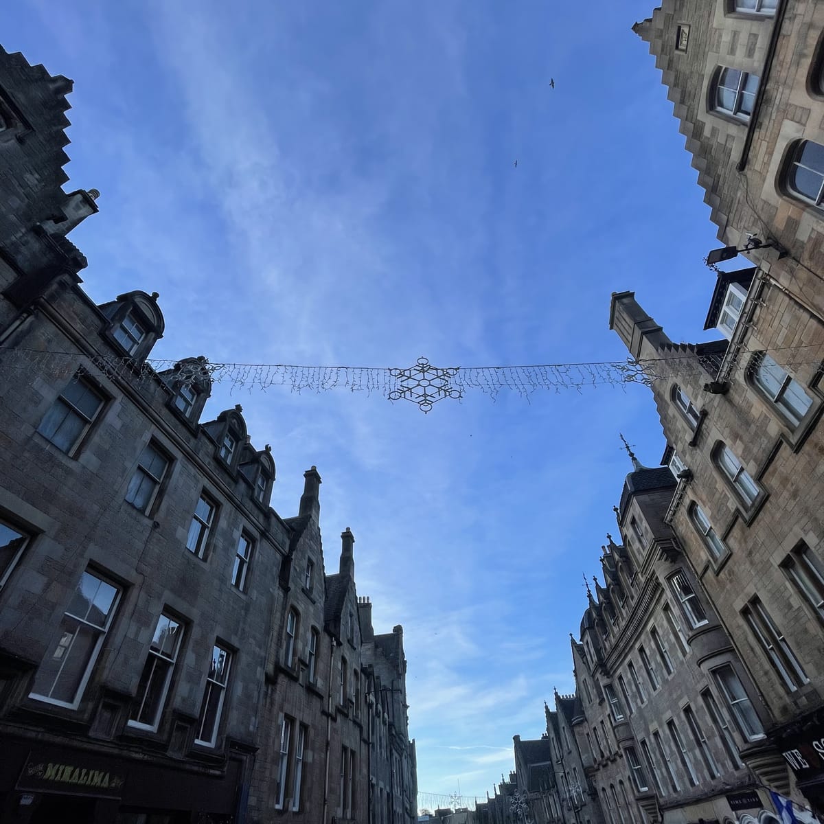 The last Edinburgh Minute of the year ⏰ 24 December 2024