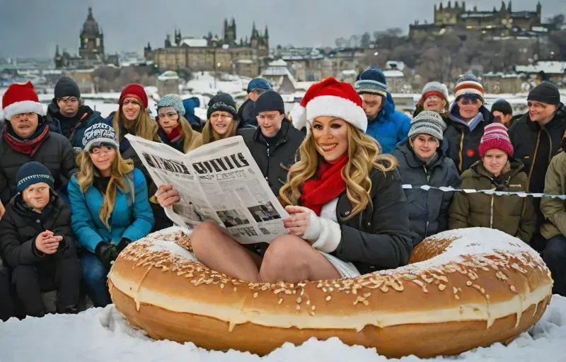 'All I want for [insert winter holiday of your choice here] is news' 🎶