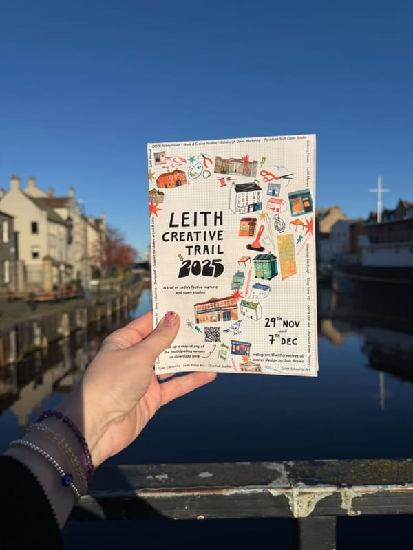 The Edinburgh Minute ⏰ weekend guide: 28 - 30 November 2025