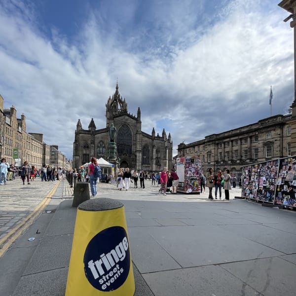 The Edinburgh Minute ⏰: Weekend edition 25-27 August 2023
