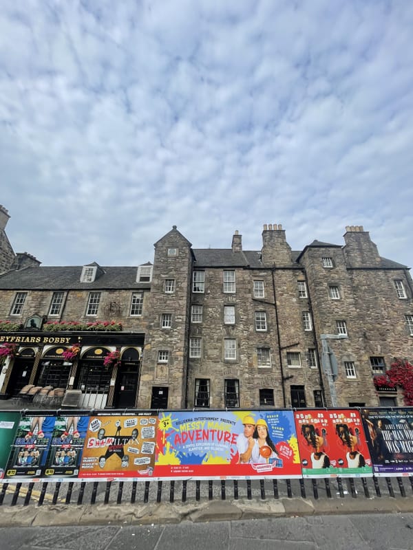 🎭 Edinburgh Festival Minute: 21 & 22 August 2025